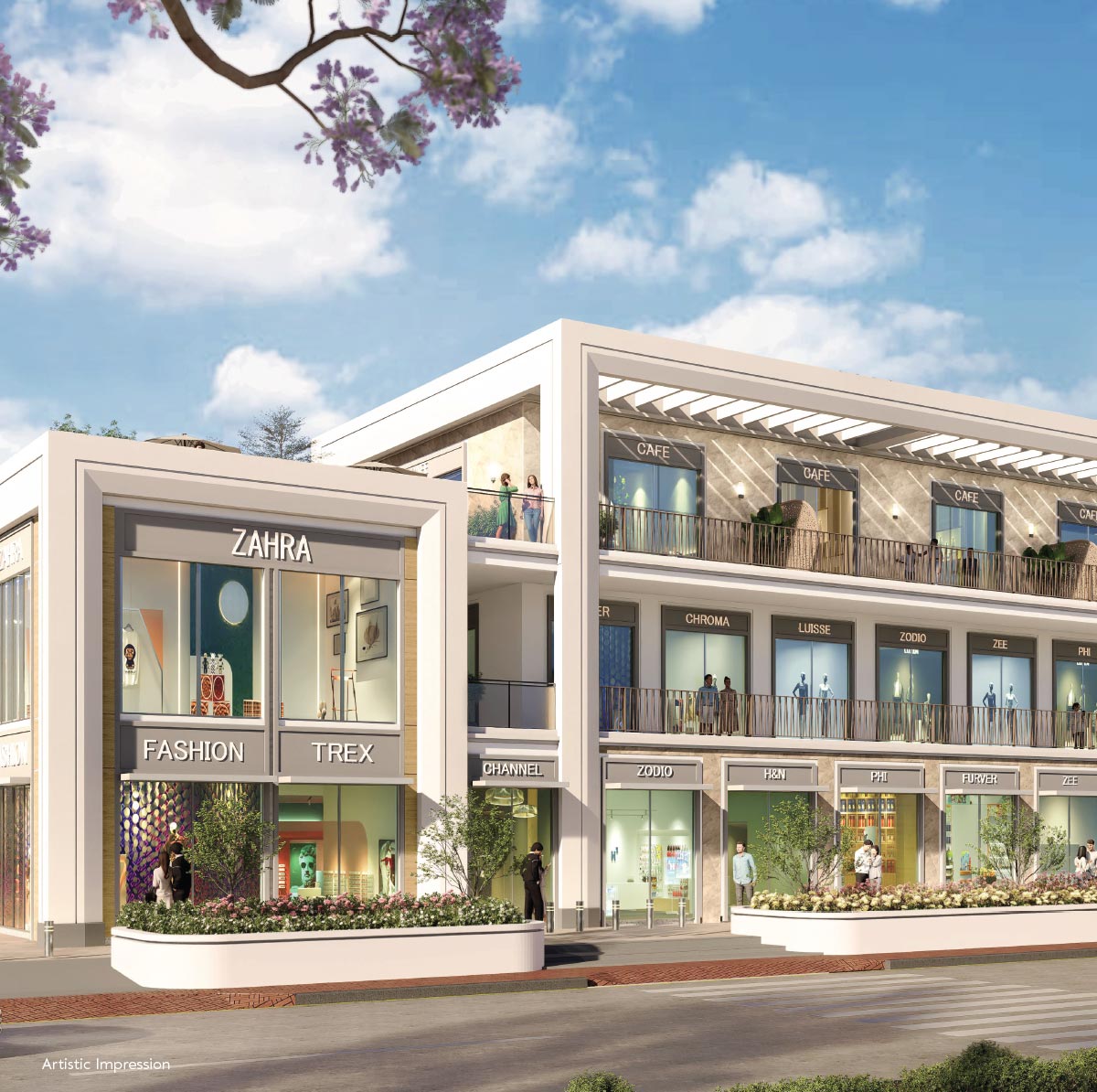 DLF Club Arcade Banner